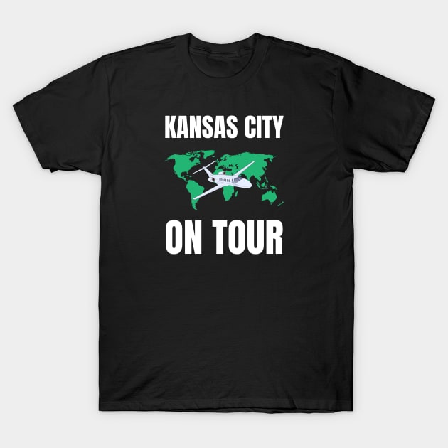 Kansas City on tour T-Shirt by InspiredCreative